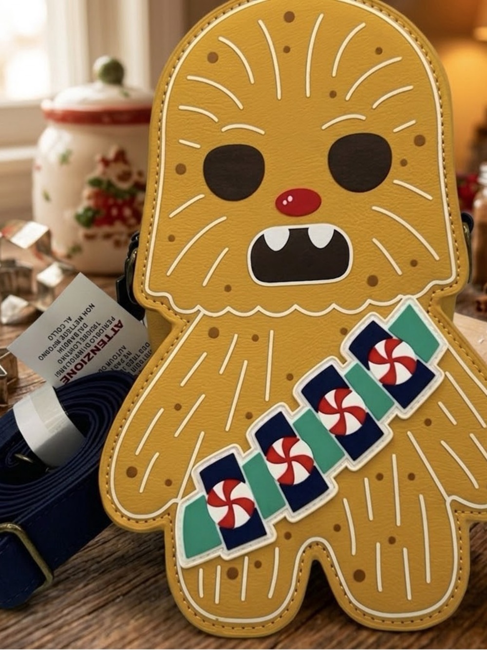 Starwars Christmas Chewbacca Hard Tag Loungefly